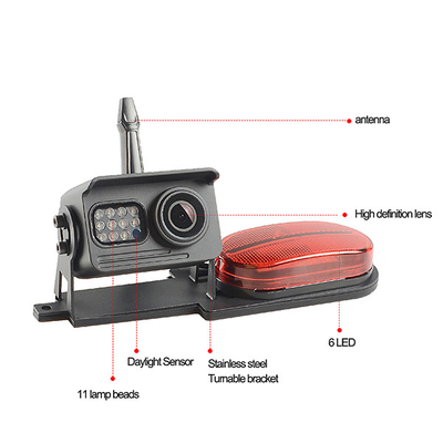 kamera-Aluminiumlegierung 20dBm Digital drahtlose Ersatzmit LED-Nachtlicht