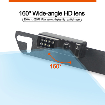 Drahtlose Heckkamera 1080P 5 Zoll LCD 120 Grad-Aluminiumlegierung mit Nachtsicht