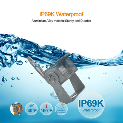 IP69K Wasserdichtes RV-Rückfahrkamera-Funksignalsystem mit 2 Kameras