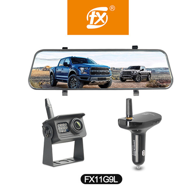 HD 1080P Front- und Heckdoppel-Aufnahme, Touchscreen-Monitor, drahtlose Sicherungskamera für Wohnmobil, LKW