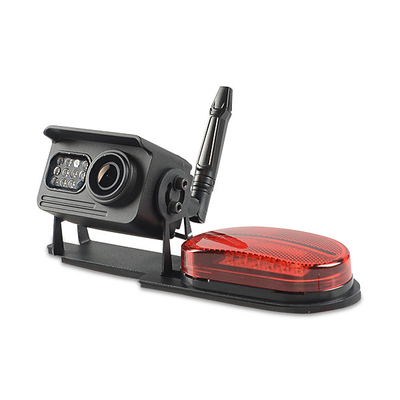 Schwarze Rückseiten-Kamera-Nachtsicht des Fahrzeug-HD mit 6 dem roten LED Licht