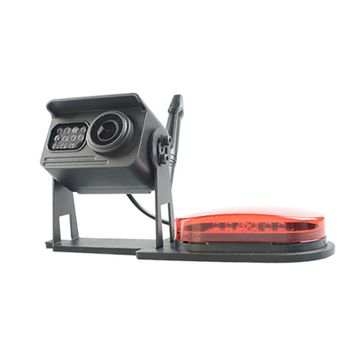 Wasserdichte Nachtsichtkamera des 7 Zoll-Schwarz-Monitorautos mit roter Lampe