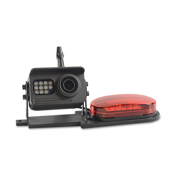 Schwarze Rückseiten-Kamera-Nachtsicht des Fahrzeug-HD mit 6 dem roten LED Licht