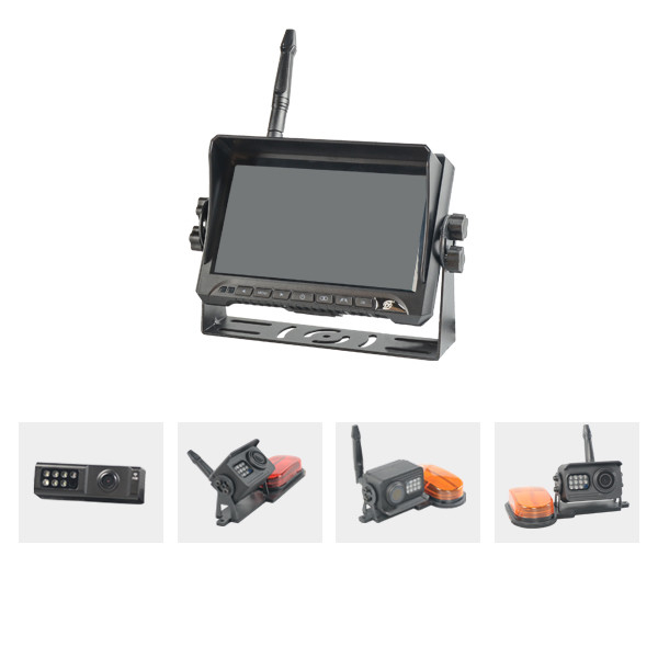 7 Aufnahme der Zoll IPS-Schirm-drahtlose Heckkamera-DVR für RV